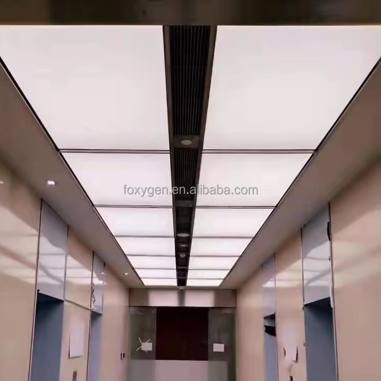 Techo de iluminación translúcido