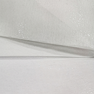 เย็บปักถักร้อยโคลงสนับสนุน100% ผ้าโพลีเอสเตอร์เคมีผูกมัด Fusible Interlining ผ้าไม่ทอสำหรับกระดาษเย็บปักถักร้อย - Product Image 3