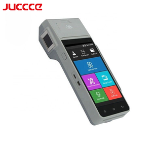 Robusto STQC certificado MSR NFC código QR POS biométrico de mano con escáner de huellas dactilares - Product Image 1