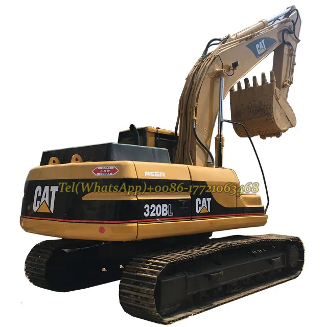 Se caterpillar cat 320 excavadora/gato 320b 320bl excavadoras hecho en Japón en el precio bajo