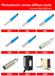 <strong>Sensor</strong> Diffuse Photoelectric <strong>Sensors</strong> Infrared PNP /NPN NO/NC DC 10-30V Photoelectric Proximity <strong>Sensor</strong> - Product Image 3