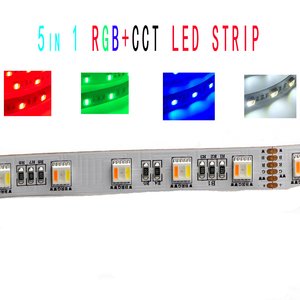 ファクトリーダイレクト3 Ledカット可能フレキシブルLedストリップ5050 RGB CCT 5 in1 Ledストリップライト - Product Image 5