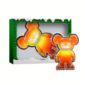 Tùy chỉnh holograph hộp và túi 35 Mylar bao bì kỳ lạ Mylar túi với hộp chết cắt Zip khóa Mylar túi với hộp cửa sổ - Product Image 5