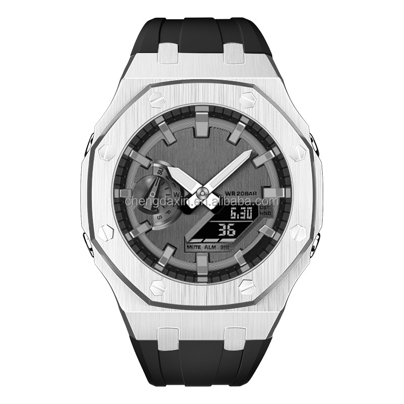 silver-black