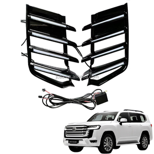 Yüksek kaliteli ızgara LC300 DRL LED gündüz lambası Toyota Land Cruiser 2022 ZX VX-R için LED dönüş sinyali sürüş işık - Product Image 1