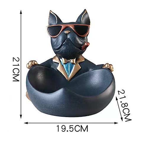 Amo a los perros azules.