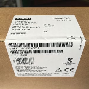 Siemens PLC SIMATIC CN CPU 224XP módulo host 6ES7214-2AD23-0XB8/0XB0 DC/DC, 14 entradas/10 salidas, integrado 2AI/1AOv - Product Image 3