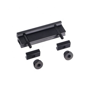 FOCUHUNTER taktik 1/2 "yüksek profil 8 yuvaları adaptörü bankası dağı açık kırmızı nokta görüşü 20mm yükseltici dağı avcılık kapsam aksesuarları - Product Image 6