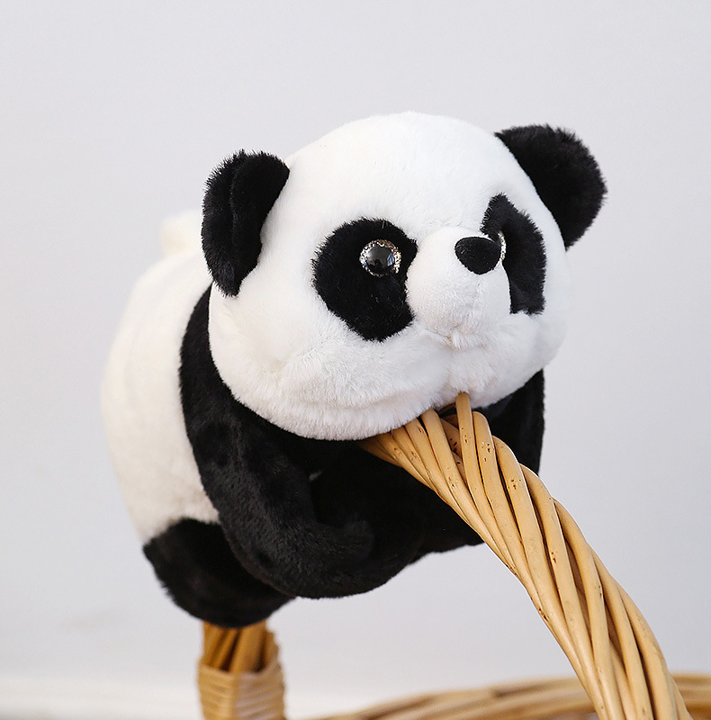 Panda-18 cm-bianco e nero