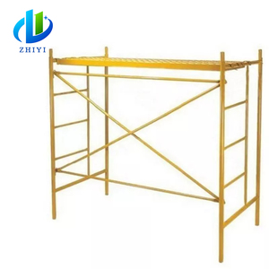 Tianjin cassaforma in acciaio tubo impalcatura layher h ponteggio telaio impostato su ruote prezzo di ponteggi per metro quadrato in vendita - Product Image 4