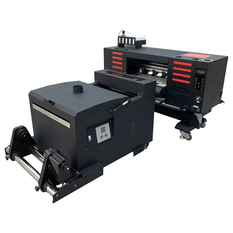 20 pollici DTF stampante A3 A2 30cm 60cm XP600 DTF trasferimento pellicola per animali domestici polvere Dyer macchina DTF stampante