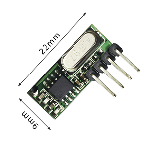 RXB3 433MHz Inalámbrico RF ASK 2CH Módulo de recepción Control remoto Superheterodino RX Módulo de recepción Personalización - Product Image 2