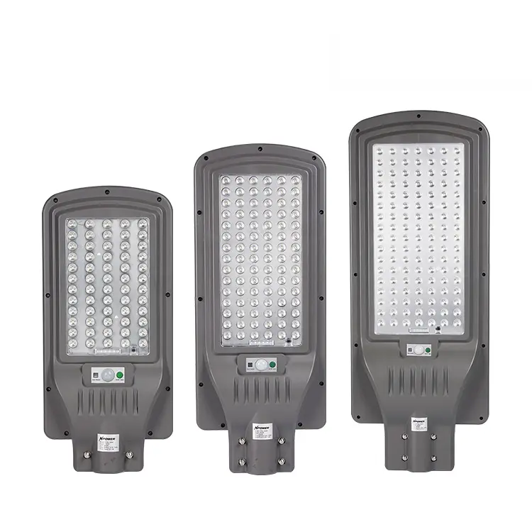 Sensore umano Ip66 impermeabile 100 200 300 W tutto In una luce solare da giardino a Led per esterni integrata