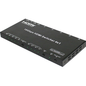 Conmutador HDMI de 18Gbps, 4x1, compatible con ARC Audio Breakout para sistema de cine en casa