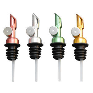 Toptan paslanmaz çelik otomatik çevirme zeytinyağı dağıtıcı emzik balsamik sirke alkol likör şişe Pourers emzik - Product Image 1