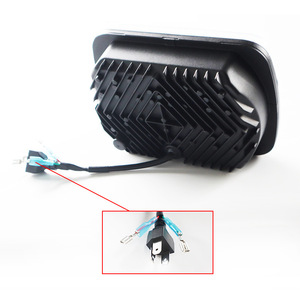 7 inç kare led çalışma ışığı 45w yüksek düşük far 10-30v led far otomatik led kare çalışma ışığı için kamyon - Product Image 5