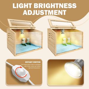 Gà brooder hộp: 15.7x12x12 inch gà brooder, nhỏ Coop & Chim Cút lồng, cần thiết bé gà & Chim Cút Nguồn cung cấp - Product Image 3