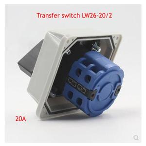 LW26-20/2 evrensel Transfer anahtarı montaj kutusu ters çift güç anahtarı su geçirmez ve toz geçirmez - Product Image 4