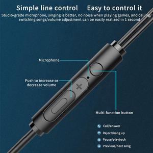 3.5mm Wired <strong>Control</strong> Gaming Headset Dynamic Noise Reduction in Ear Gamer Earphones with Dual Mic for PUBG PS4 Xbox One <strong>Computers</strong> - Product Image 4