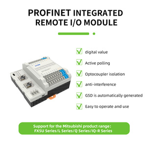 Großhandels preis 32 Digitale ingang Remote-E/A-Modul CC-Link IE Field Basic Plc Programming Controller - Product Image 3