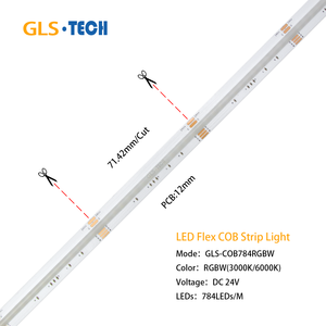 Di alta qualità COB RGBW LED striscia di luce 784LED 24V 12MM di larghezza Smart striscia luci compatibili WiFi per controller Bluetooth - Product Image 6