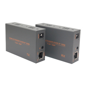 H.264 IP for HDMI 150mエクステンダーIRエクステンションループ出力とスイッチビデオスプリッター & コンバータ1対多機能 - Product Image 1