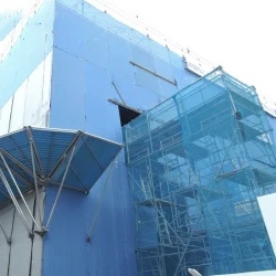 Venta caliente directo de fábrica andamio red fabricante escombros valla red para construcción