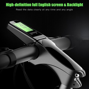 <strong>Wireless</strong> Bike Stem <strong>Computer</strong> Multi <strong>Functional</strong> LCD Screen <strong>Cycling</strong> <strong>Computer</strong> Mountain Bike Handlebar Speedometer IP65 Waterproof Odo - Product Image 2