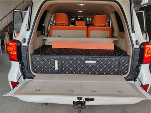 Gövde saklama kutusu için uygun Toyota Land Cruiser LC100 LC200 araba çekmece saklama kutusu iç modifikasyon aksesuarları - Product Image 5