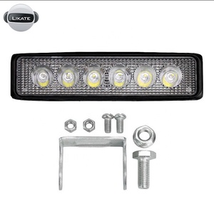 LKT fabrika kaynağı Led araba 18W 6led çalışma ışığı yuvarlak Offroad oto Led çalışma ışığı far/Led sürüş işık/motosiklet lambası - Product Image 3