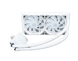 OEM ısı dağılımı servis sağlayıcı fabrika PC su soğutma çözümü özelleştirilmiş ODM beyaz 360 bilgisayar su soğutma soğutucu - Product Image 5