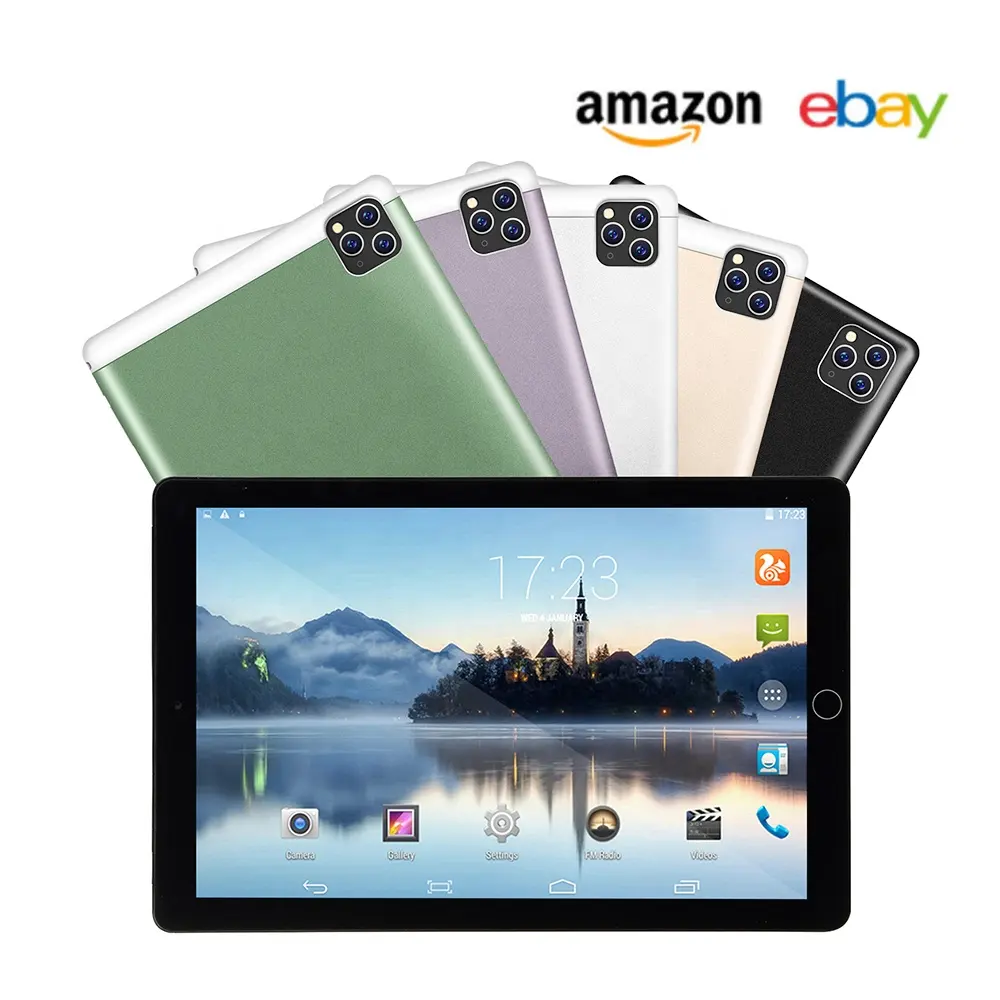 Brightside Android Tablet 10 Inch Met Universele Tablet Toetsenbord Hechten Met Android Tablet Met Sim-kaart