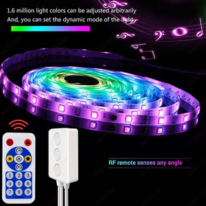 SP601E Bluetooth, 16 клавиш, дистанционный музыкальный RGB, пиксели, светодиодный контроллер для WS2811 WS2812B, 16703 1903, Адресуемая Светодиодная лента - Product Image 4