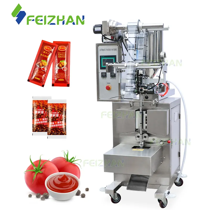 ماكينة تعبئة الأتوماتيكية لزيت الخردل والعسل من FEIZHAN لصناعة الأغذية
