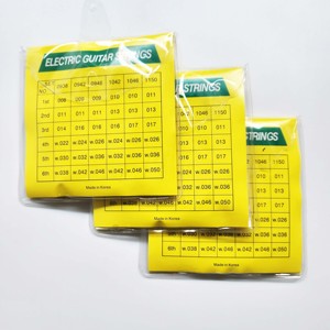 弦楽器部品および付属品用のニッケル電気弦セット - Product Image 6