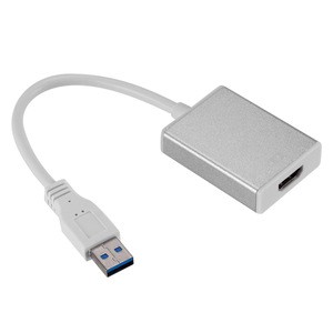 USB 3.0至高清MI音频视频适配器转换器高速5 gbps多显示适配器，适用于Win8 10 11 FL2000外部视频卡 - Product Image 4