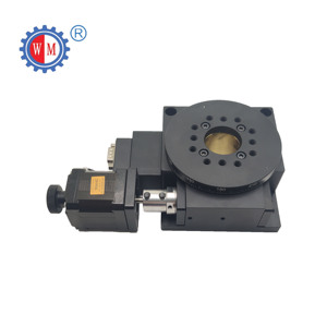 High Precision Motorized <strong>Rotary</strong> Stage Ratio 72:1 Worm Gear <strong>Rotary</strong> <strong>Table</strong> <strong>100</strong> <strong>mm</strong> <strong>Rotary</strong> <strong>Table</strong>