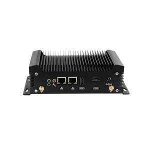X86 Mini PC I3 I5 I7 2 Lan Industrial PC Nano Barebone computadora 2HD Ubuntu Fanless Micro Mini PC 4USB3.0 Mini PC de oficina pequeña - Product Image 1
