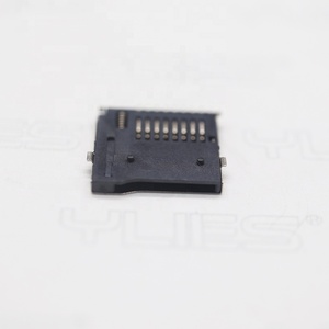 Micro <strong>sd</strong> Memory <strong>card</strong> <strong>slot</strong> <strong>for</strong> Automotive <strong>socket</strong> Push TF <strong>SD</strong> <strong>Card</strong> Push Type SMD T Flash Amphenol Terminals Connector - Product Image 6