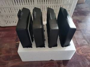 Seramik siyah büzülme nokta sır pişirme tepsisi, porselen dikdörtgen kek mat etkisi Bakeware iki kolları - Product Image 5