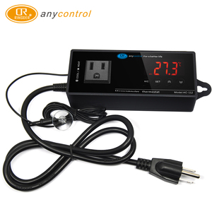 RINGDER AC-112 16-40C Digital reptil controlador de temperatura termostato con Sensor externo en/de regulador precio - Product Image 5