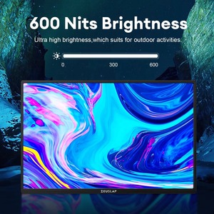 高価値ポータブル<span class=keywords><strong>LCD</strong></span>コンピューターPCZEUSLAP 16 "4K 3840*2400PミニPCラップトップスイッチ用トラベルディスプレイゲーミングモニターps4ps5