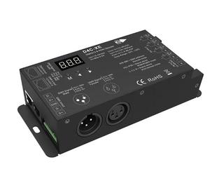 D4C-XE DMX512 <strong>Controller</strong> 4 Channel <strong>PWM</strong> Constant Voltage Current <strong>DMX</strong> Decoder Control RGB,RGBW <strong>Led</strong> Strip Lights