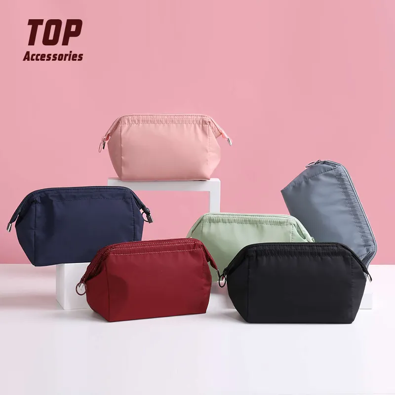 Bunte Make-up Reiß verschluss Multifunktion ale Aufbewahrung taschen Nylon Kosmetik taschen