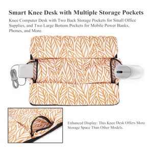 <strong>Lap</strong> Desk, Fits up to 15.6 Inches Laptop Bed <strong>Table</strong> <strong>Computer</strong> with Soft Pillow and Storage Bag, Gaming Tray and Writing Tray on Bed - Product Image 3