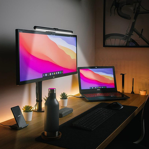USB-Powered Eye Care <strong>LED</strong> Task Lamp for <strong>E</strong>-Reading <strong>RGB</strong> Computer Smart Screen Monitor Light Bar Touch Control for Home Office Desk