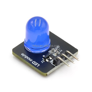 10mm照明モジュールLEDランプセンサーLEDインジケータ赤黄青緑白電子ビルディングブロック10MM LEDモジュール - Product Image 3