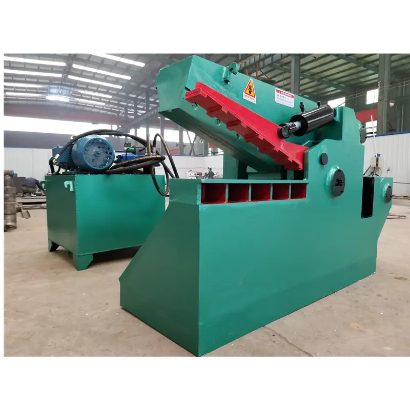 Krokodil Hydraulische Staal Scheren Schroot Recycling Shear Snijmachine