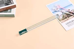 Thước kẻ acrylic bán chạy, trong suốt, đo chính xác, dùng cho văn phòng, bàn học, nhà ở, để đo giấy tờ, tài liệu - Product Image 2