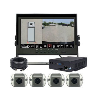HD 4CH Máy Ảnh 3D 360 độ Surround Bird View Panorama xe với BSD Xe Tải xe buýt xe máy ảnh ai hệ thống cho xe tải RV xe buýt Camper - Product Image 6